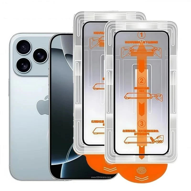 CrystalShield 9H™ – iPhone Skärmskydd