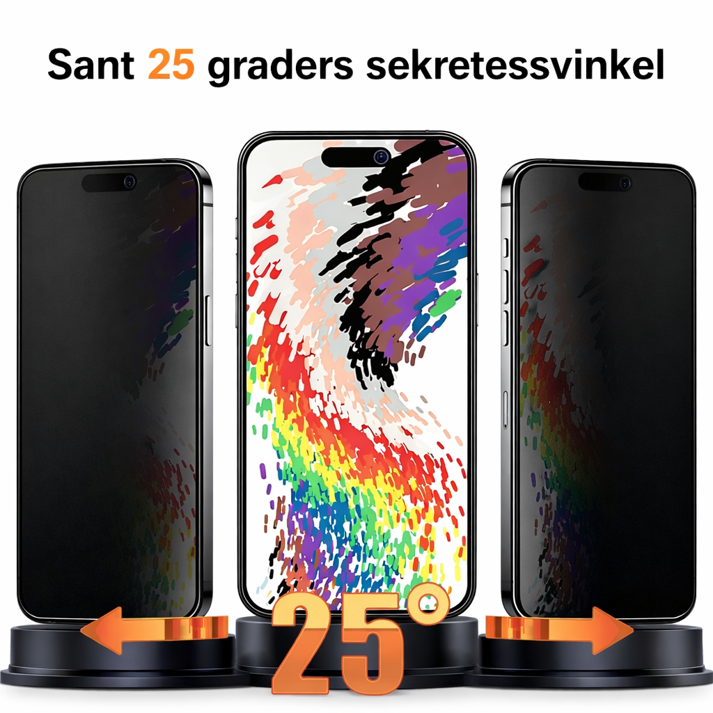 Privacy Skärmskydd iPhone | 3 pack