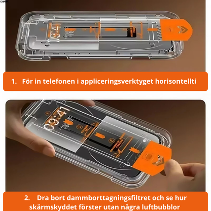 CrystalShield 9H™ – iPhone Skärmskydd